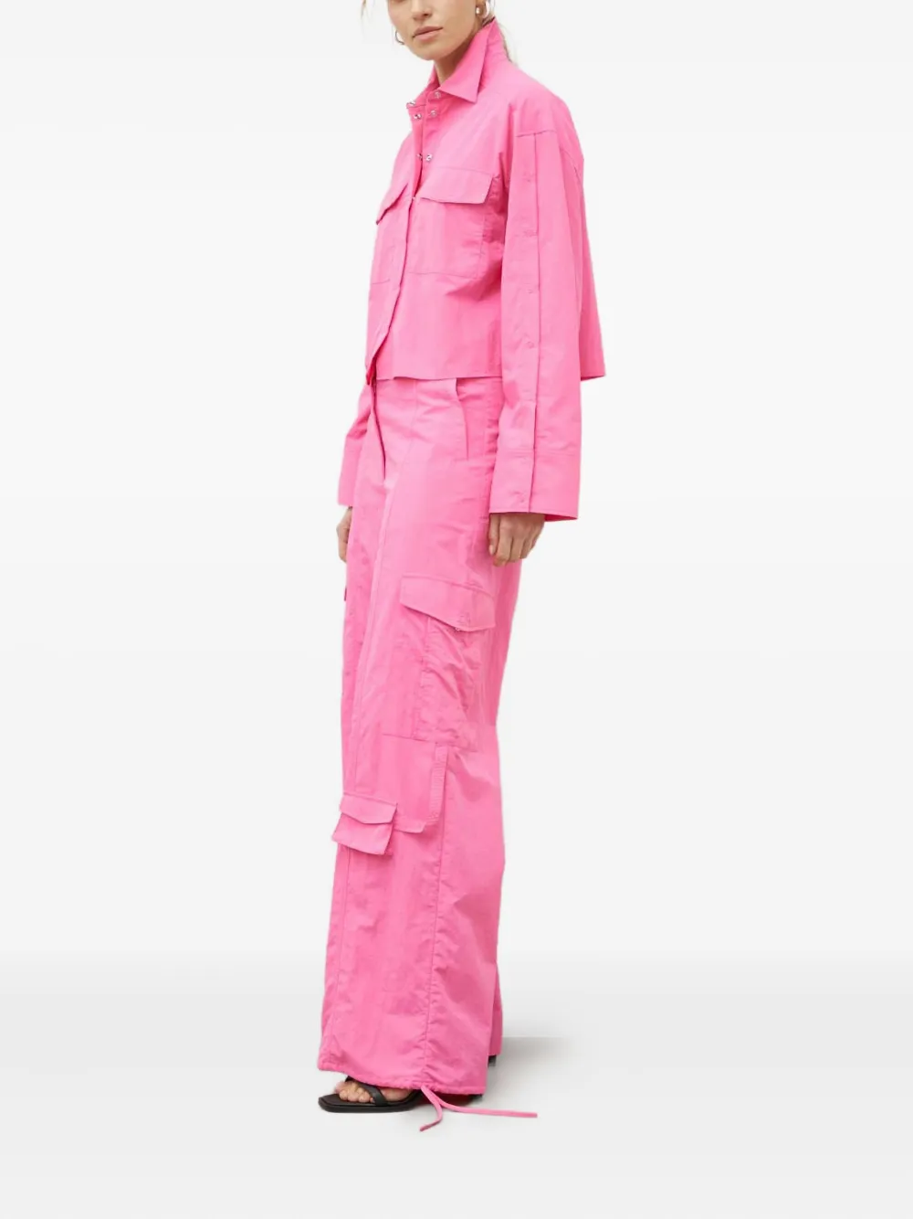 Day Birger Et Mikkelsen Cargo-pockets Trousers In Pink