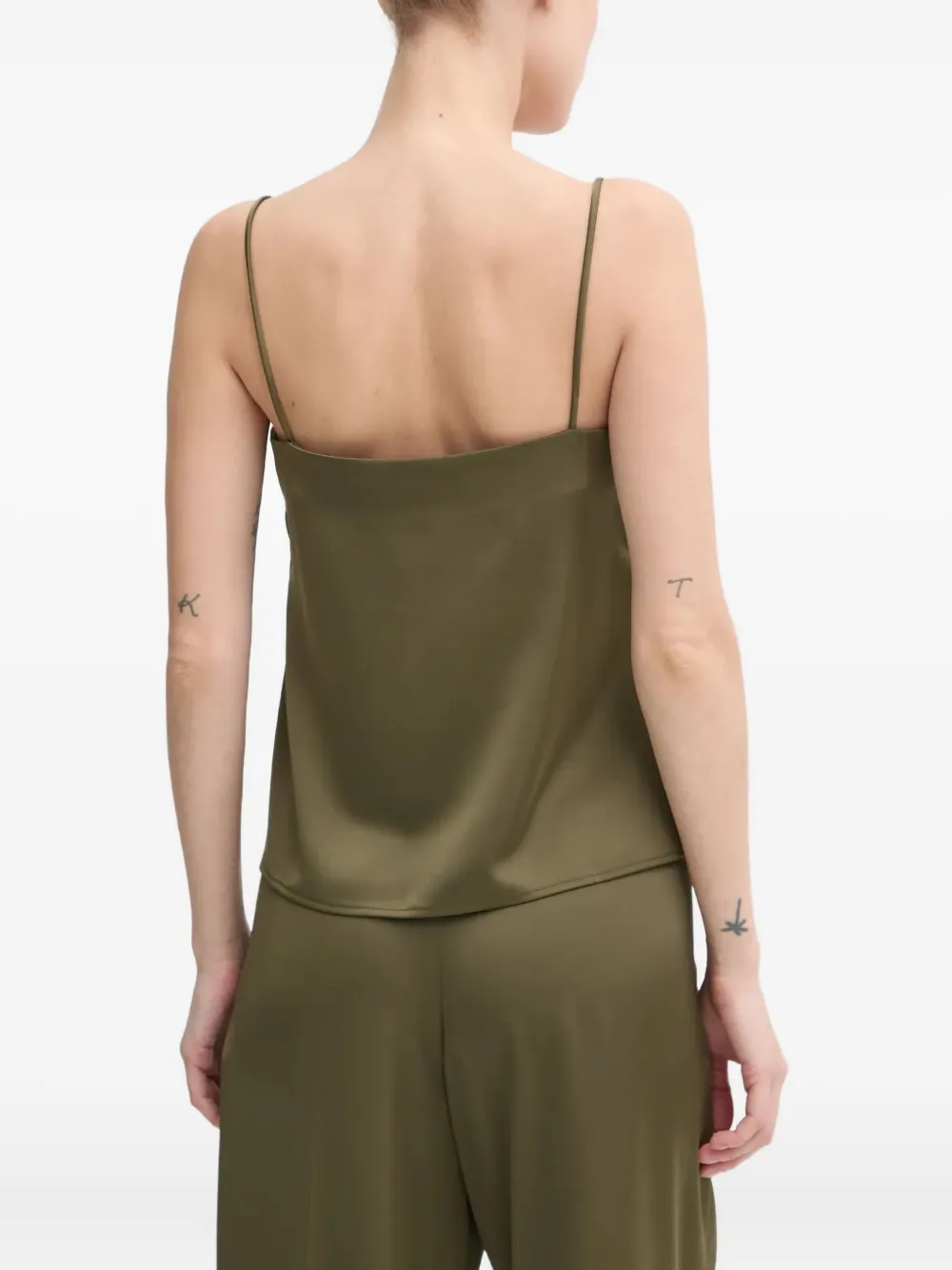 Day Birger Et Mikkelsen Tanktop met vierkante hals Groen