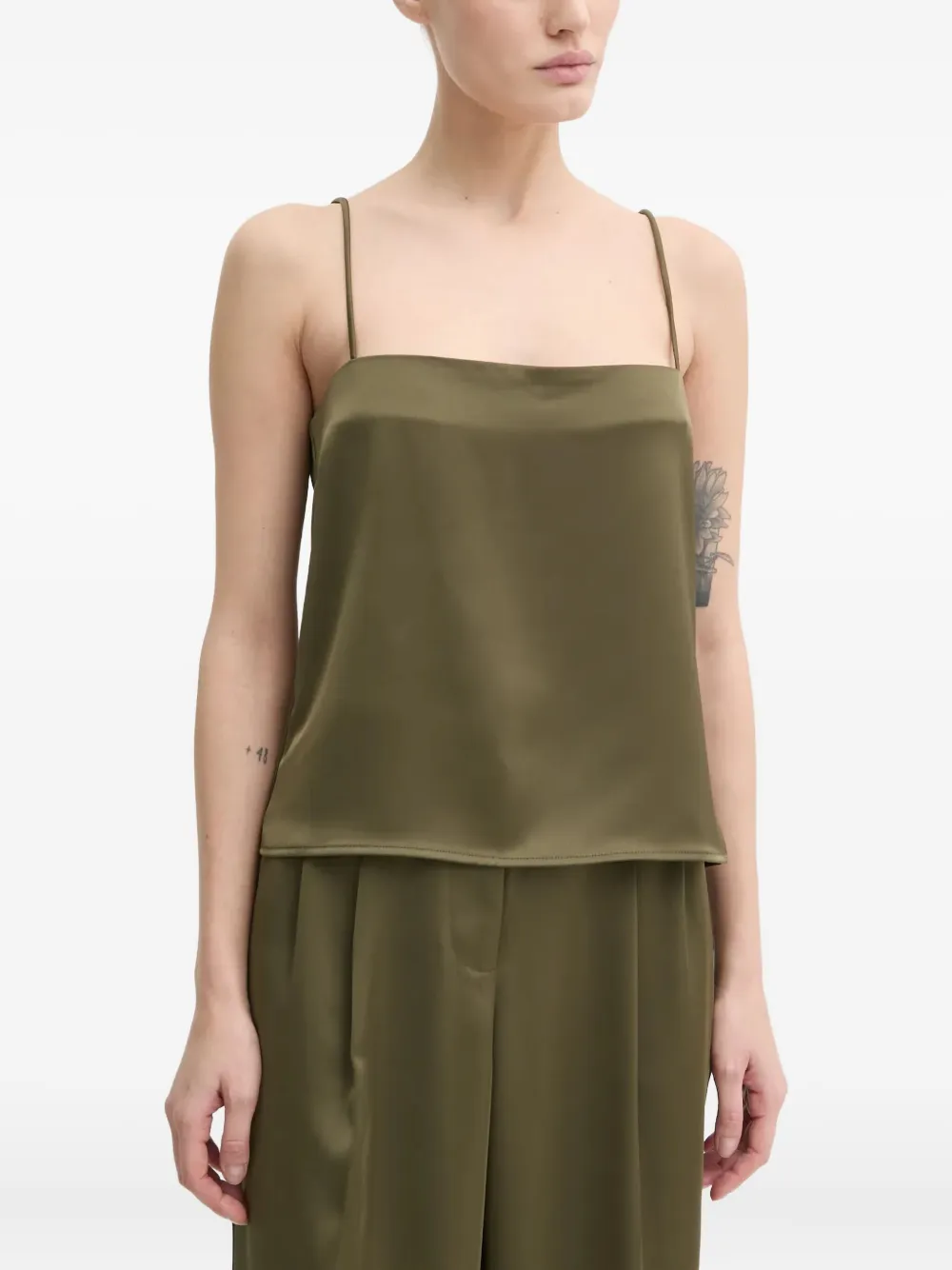 Day Birger Et Mikkelsen square-neck tank top | Green | Image 1