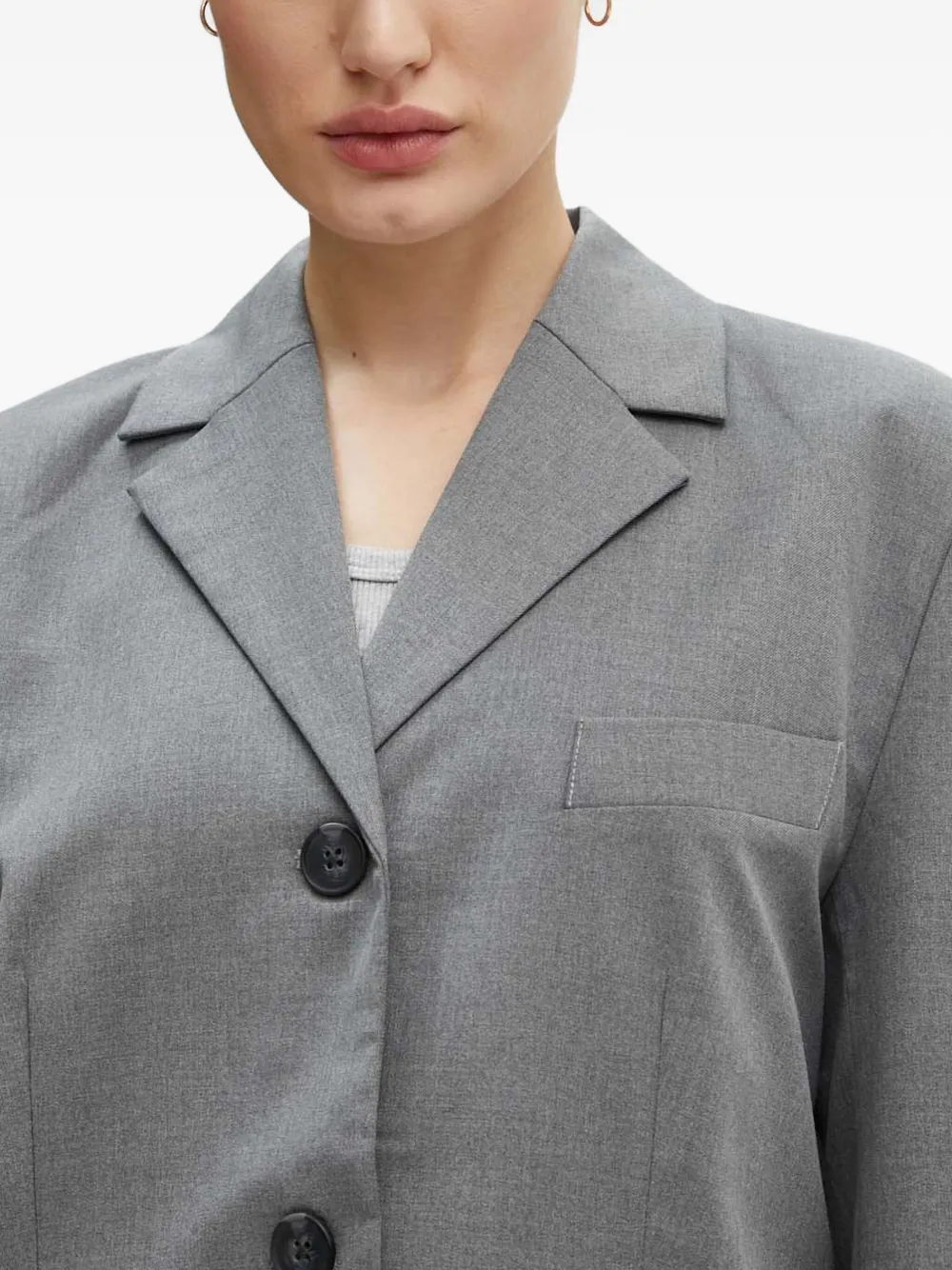 Day Birger Et Mikkelsen Flap-pockets Blazer In Gray