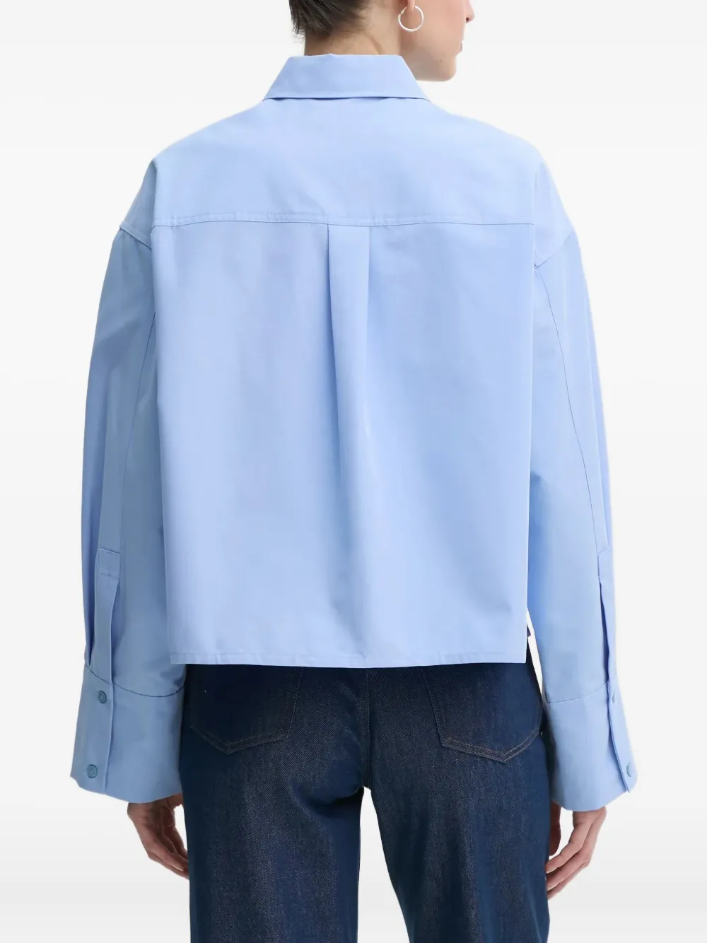 Day Birger Et Mikkelsen Blouse met borduurwerk Blauw