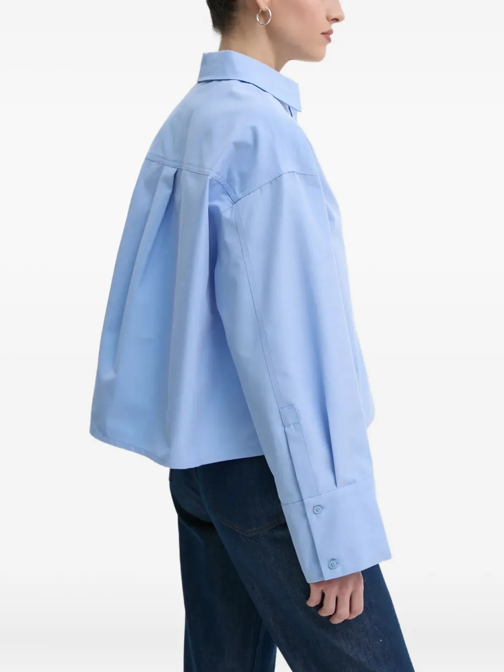 Day Birger Et Mikkelsen Blouse met borduurwerk Blauw