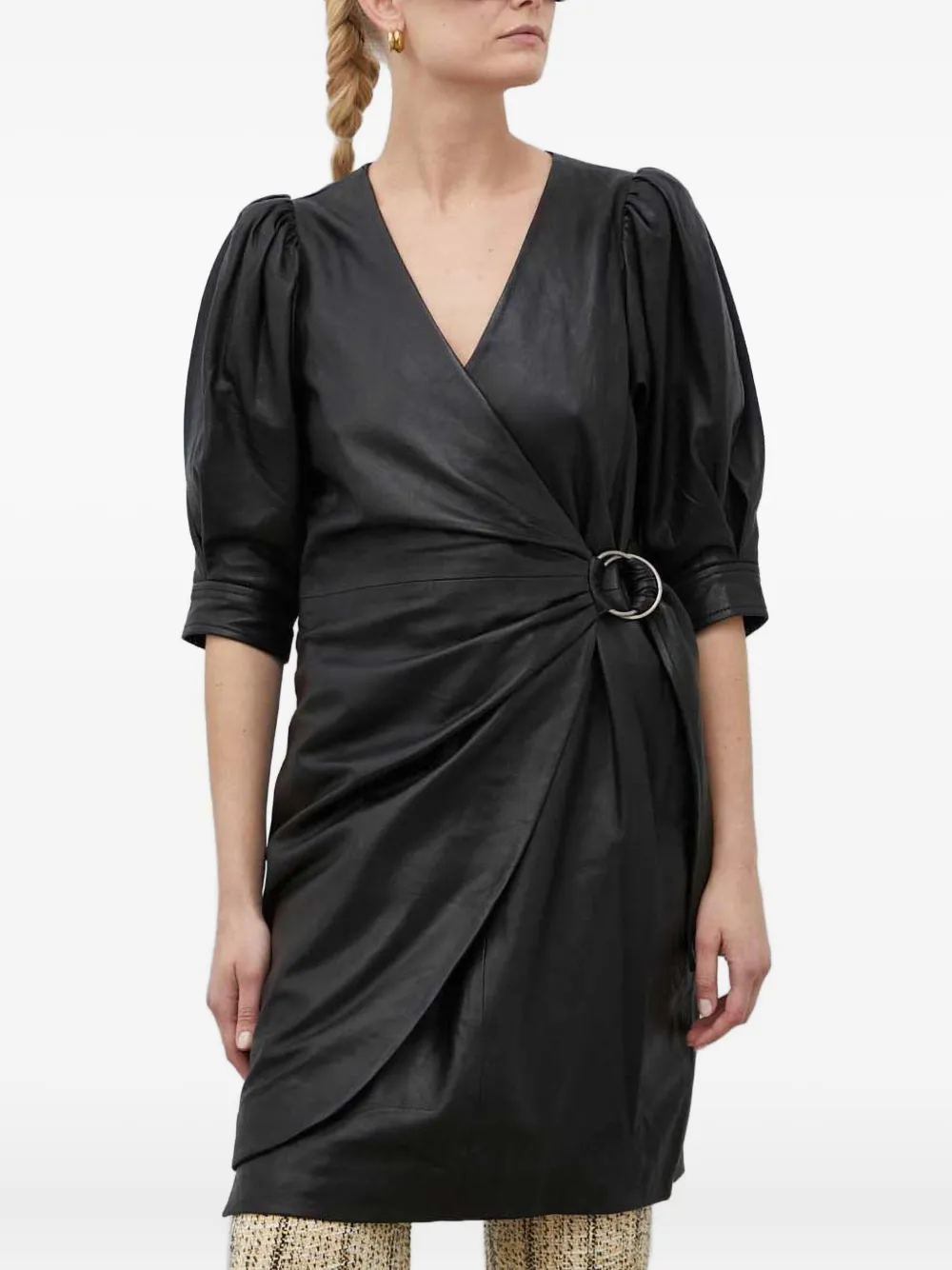 Day Birger Et Mikkelsen puff-sleeve ring dress | Black | Image 1