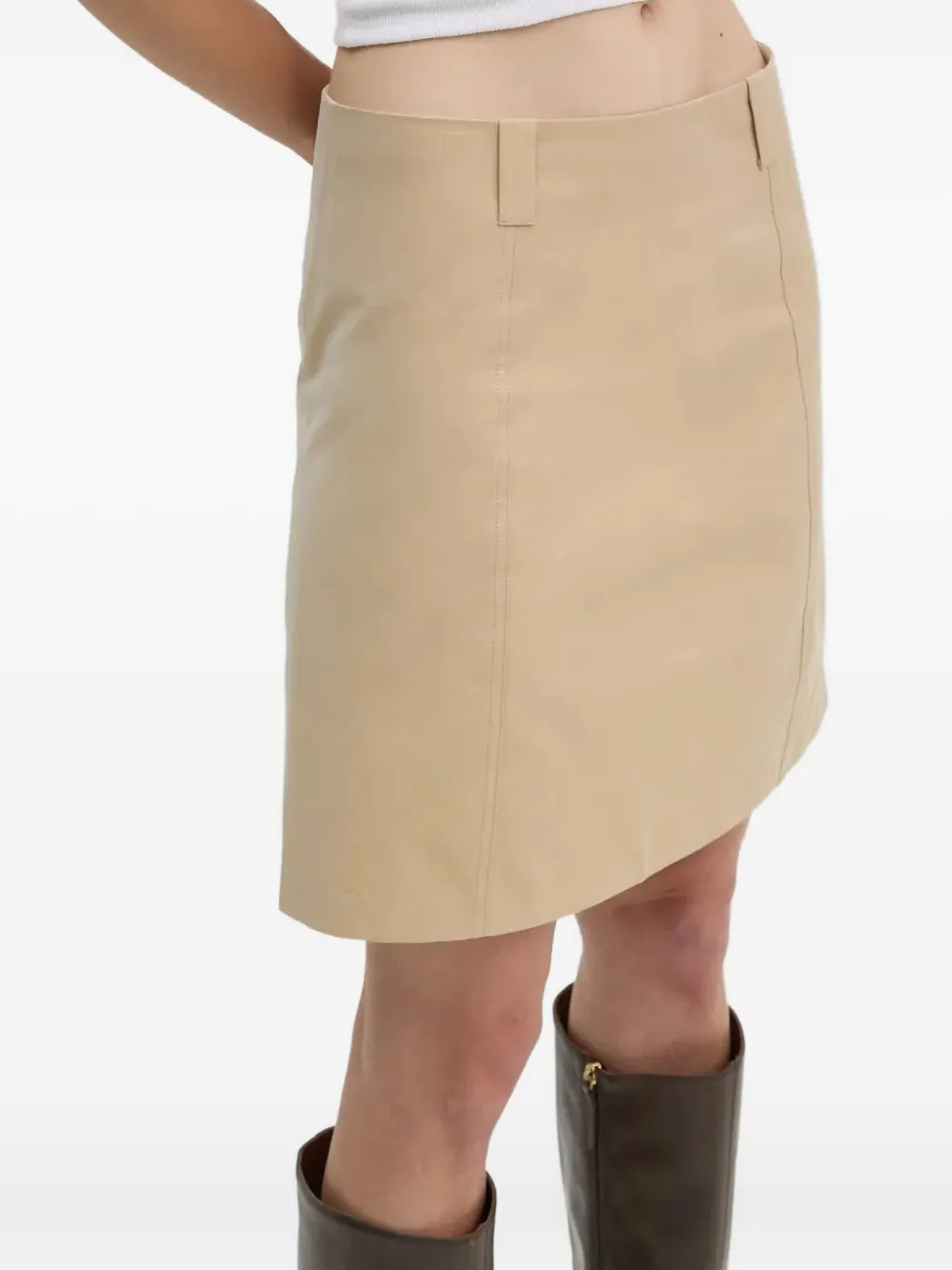 Day Birger Et Mikkelsen Buttoned-pocket Skirt In Neutral