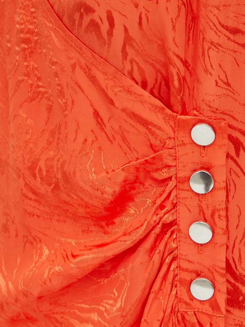 Day Birger Et Mikkelsen Gewikkelde maxi-jurk Oranje