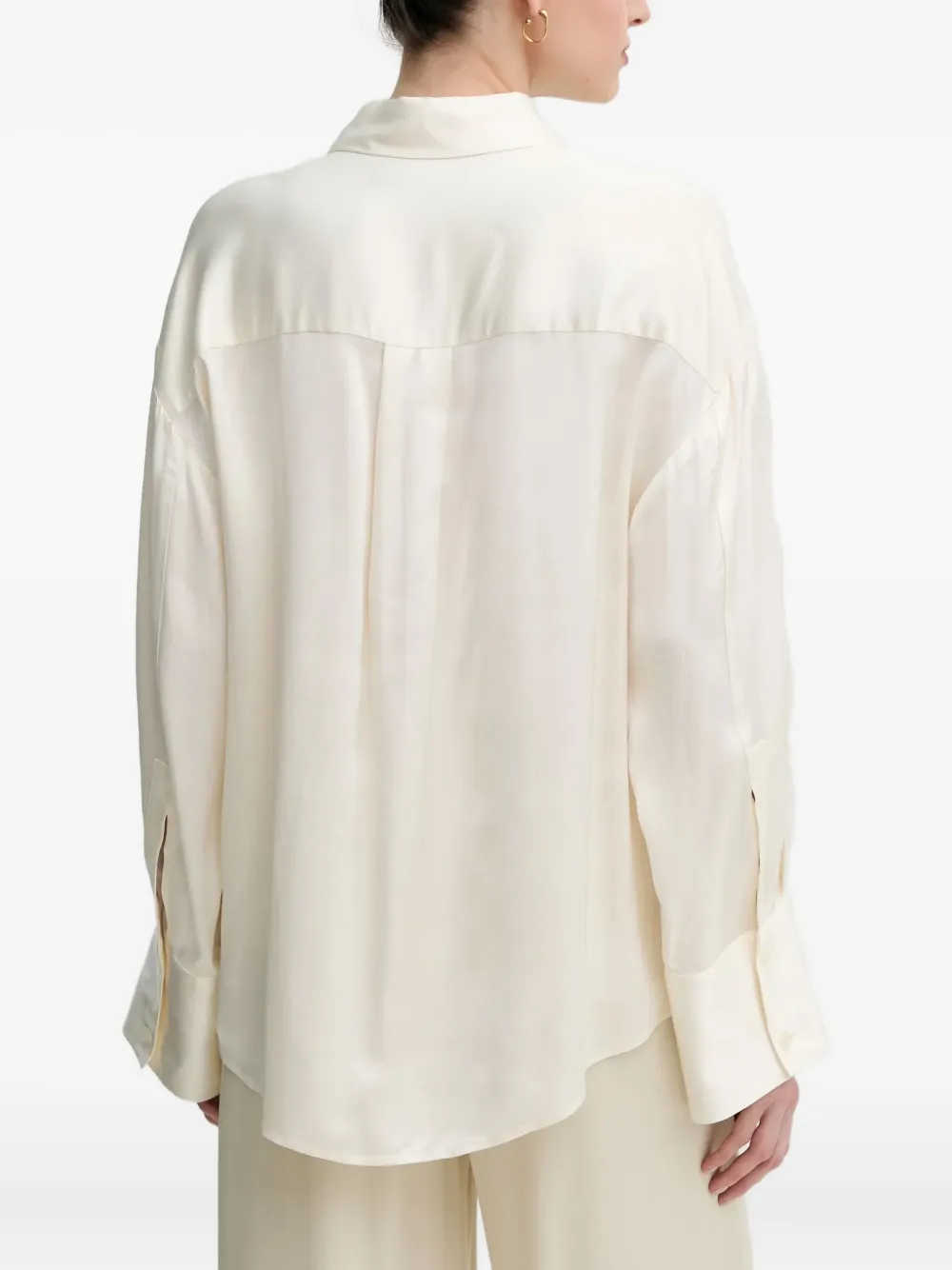 Day Birger Et Mikkelsen Bell-sleeve Buttoned Shirt In Multi