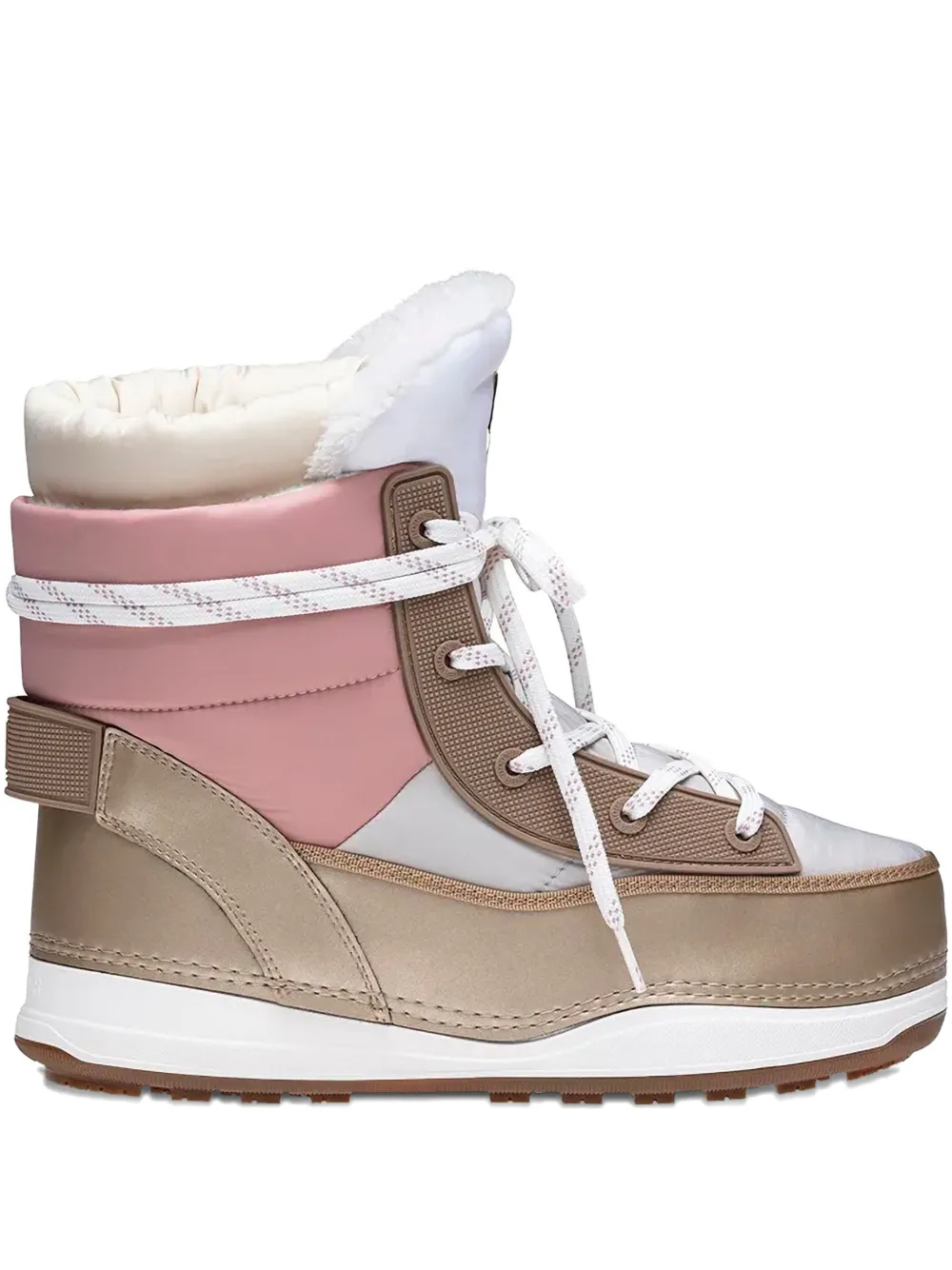 BOGNER lace-up snow boots - Toni neutri