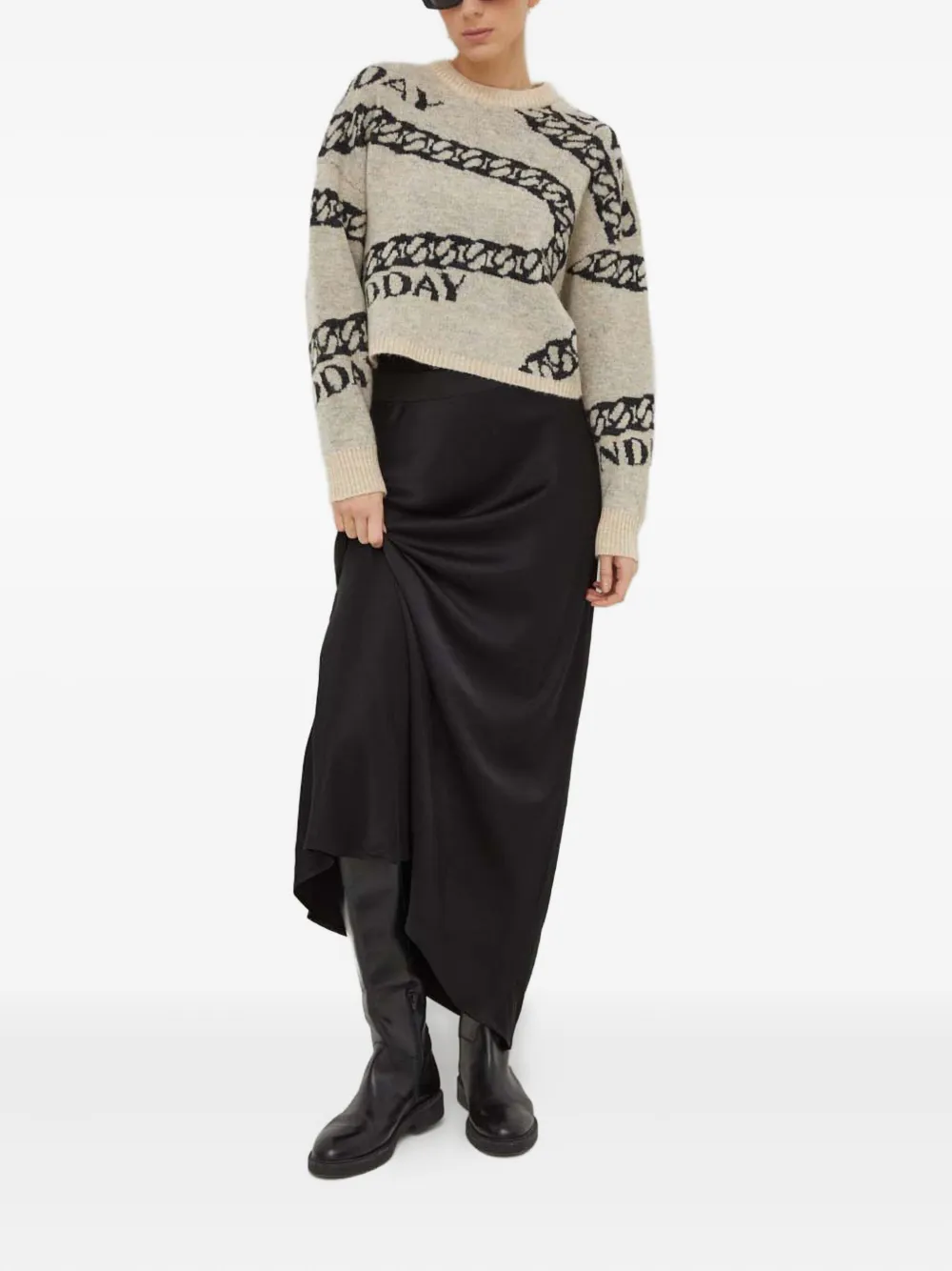 Day Birger Et Mikkelsen chain-graphic sweater | Knitted Sweaters | Image 2