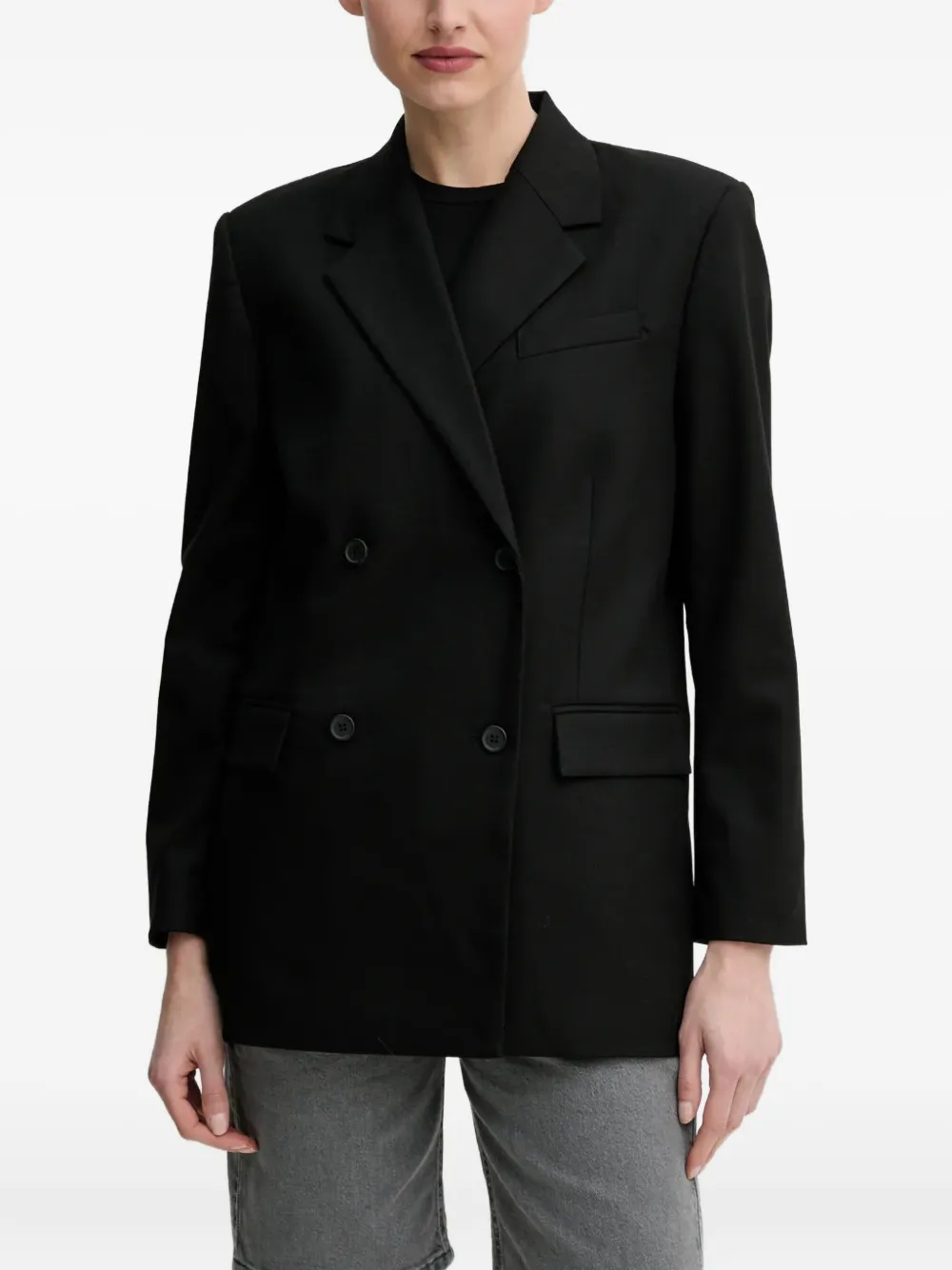 Day Birger Et Mikkelsen Herman double-breasted blazer | Black | Image 1