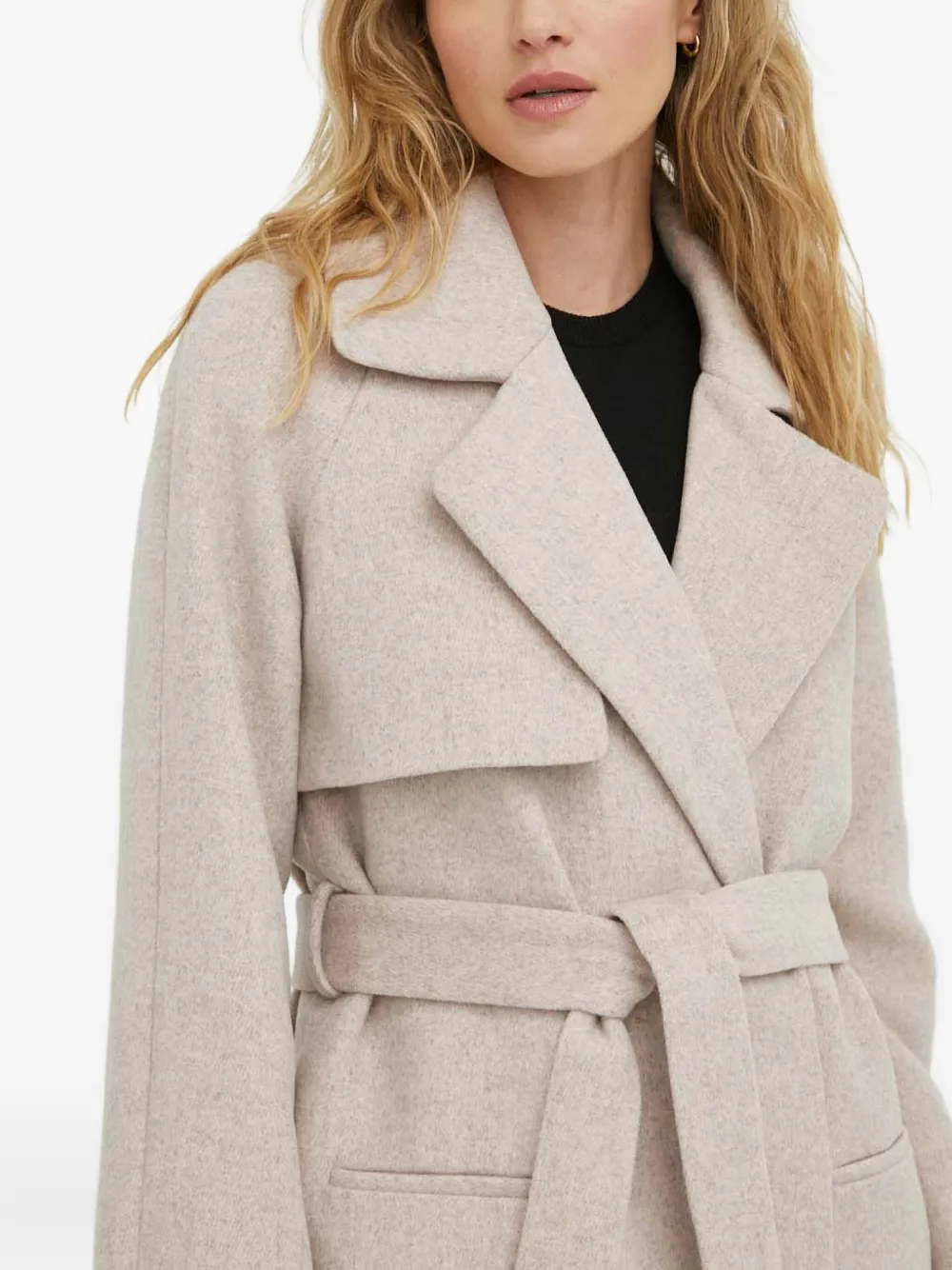 Day Birger Et Mikkelsen Belted Coat In Neutral
