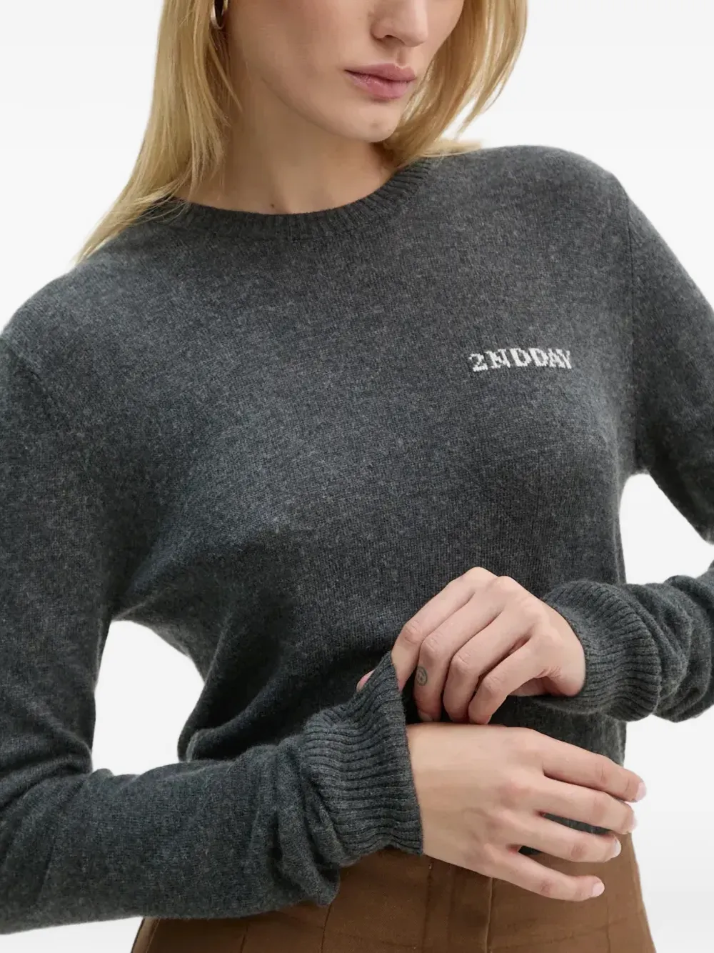 Day Birger Et Mikkelsen Lance trui Grijs