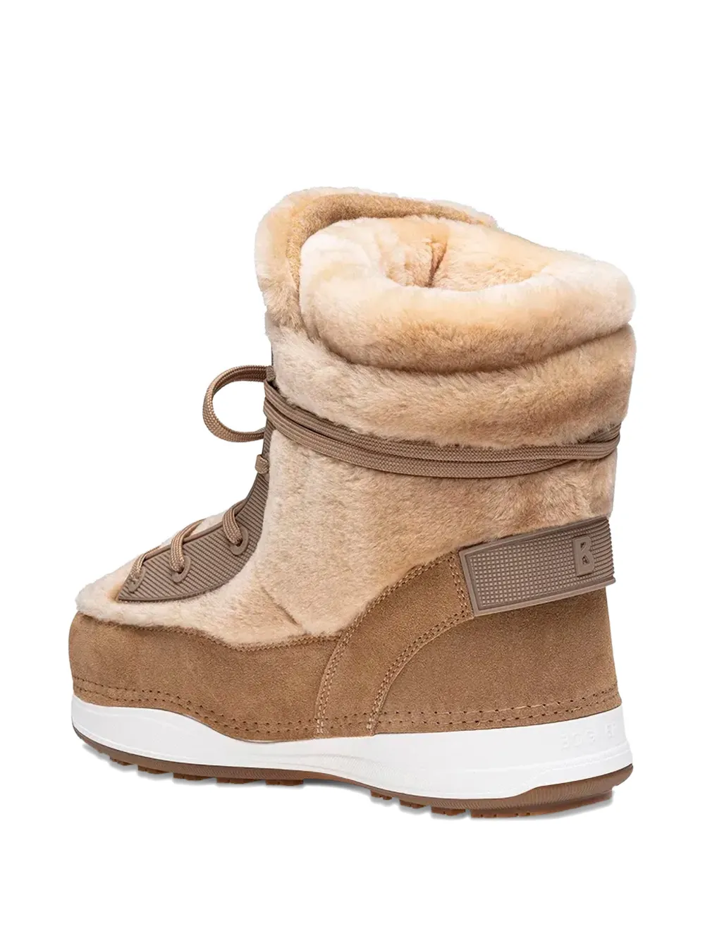 BOGNER fur lace-up snow boots Bruin