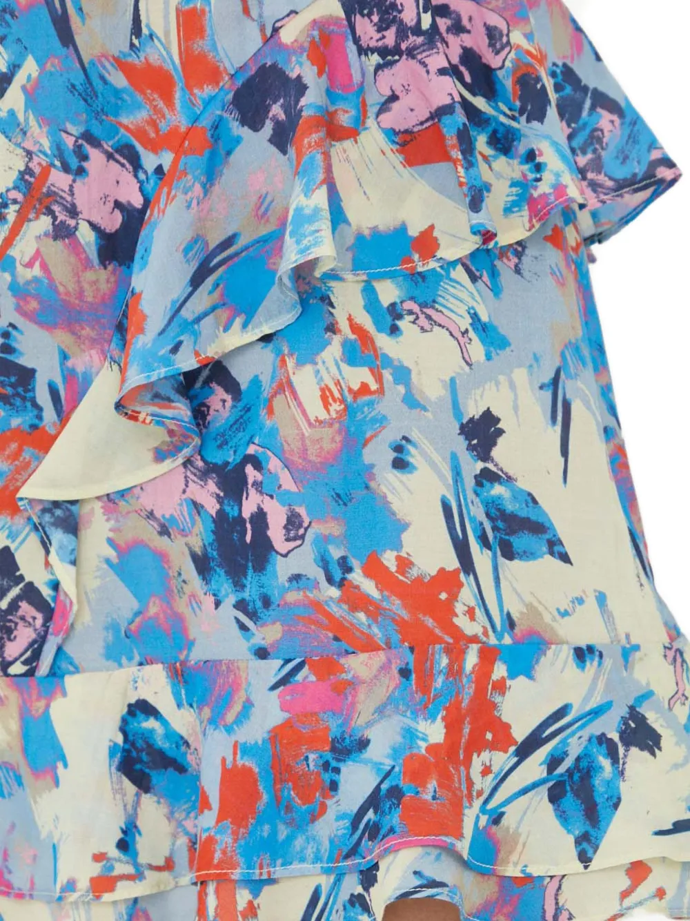 Day Birger Et Mikkelsen Jurk met ruches Blauw