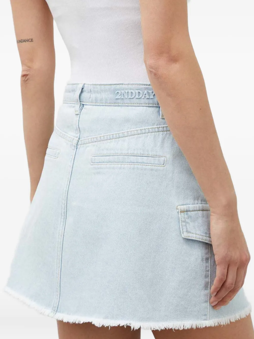 Day Birger Et Mikkelsen Asymmetric Mini Skirt In Blue