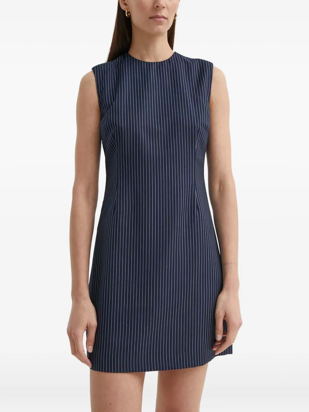 Day Birger Et Mikkelsen pinstripe sleeveless dress | Blue | Image 1