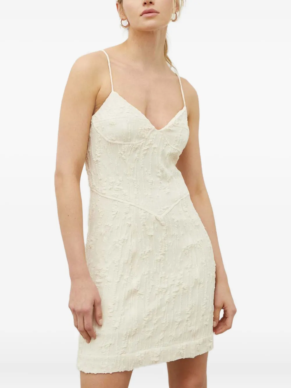 Day Birger Et Mikkelsen textured strap dress | Neutrals | Image 1