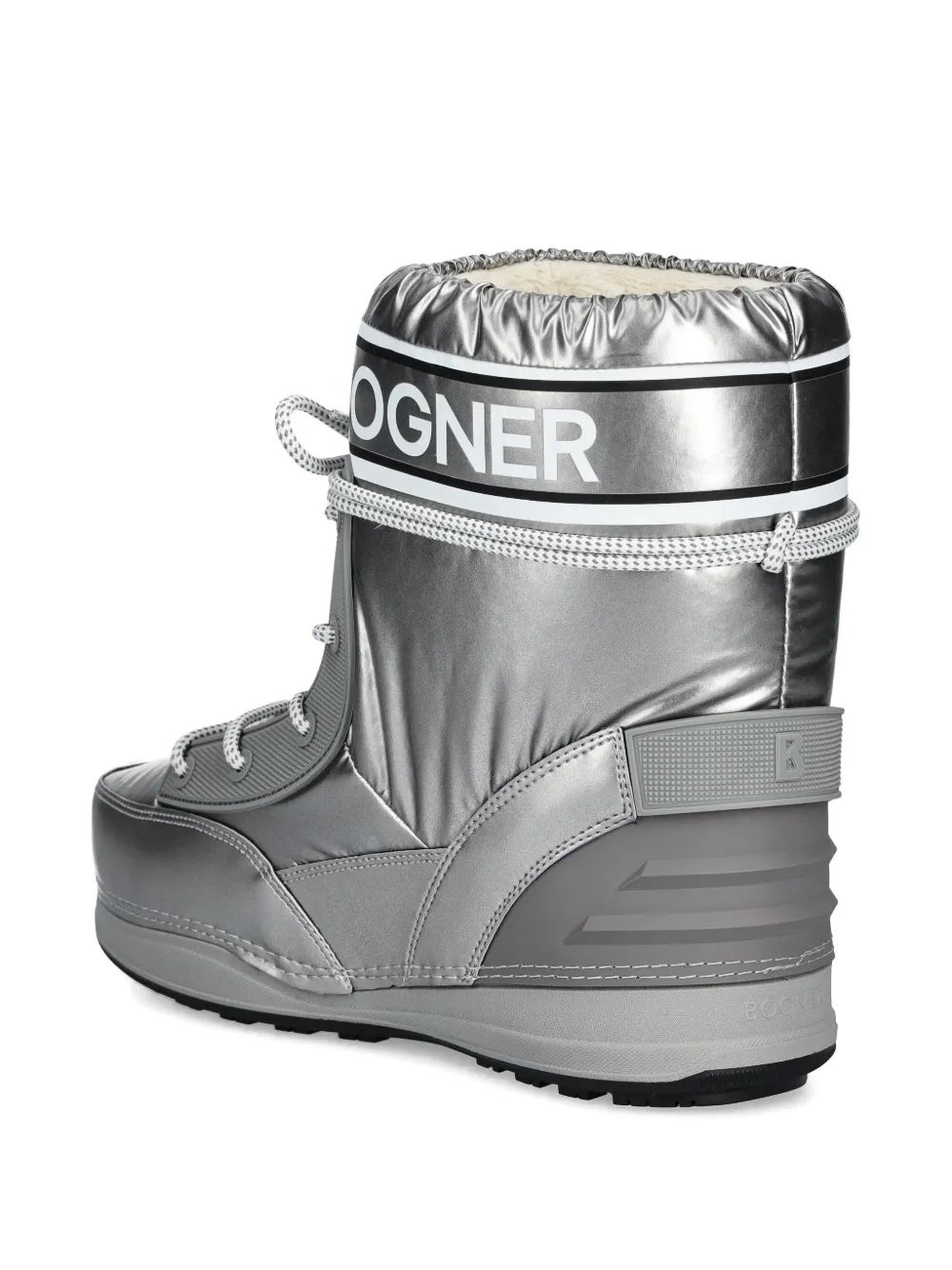 BOGNER lace-up snow boots Grijs