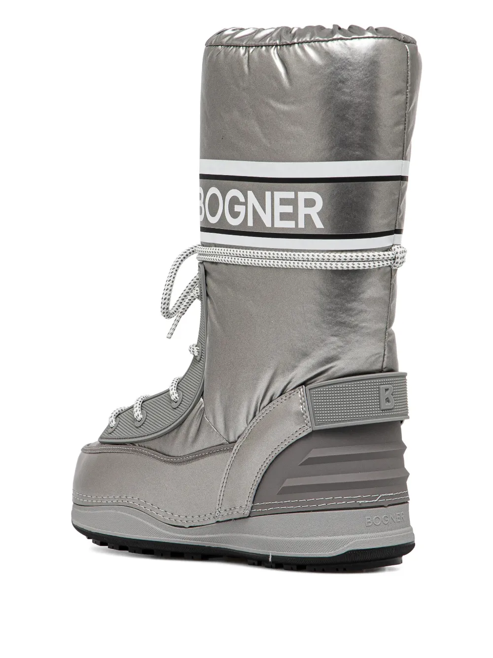 BOGNER lace-up snow boots Grijs
