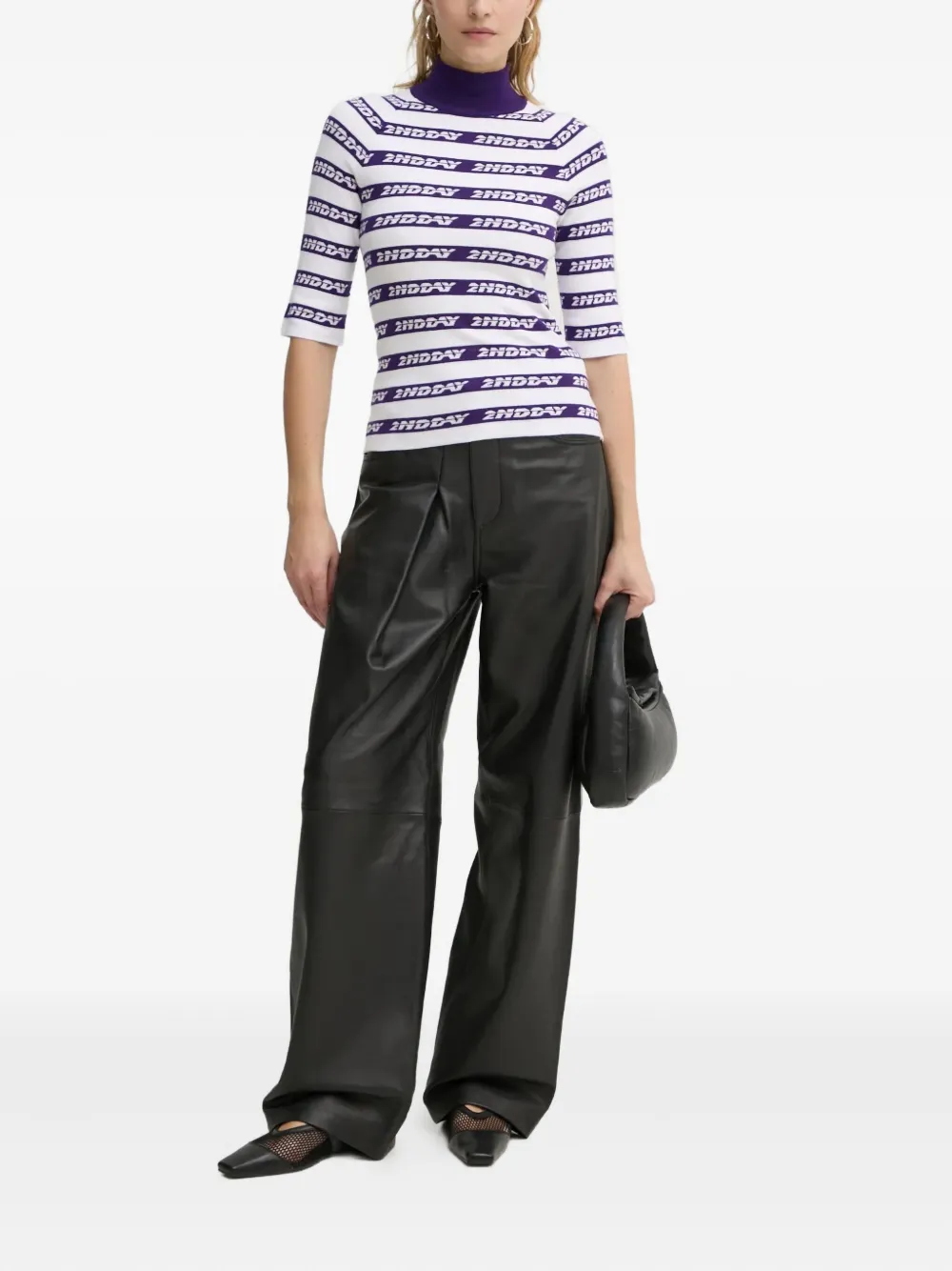 Day Birger Et Mikkelsen striped roll-neck knitwear | Knitted Tops | Image 2