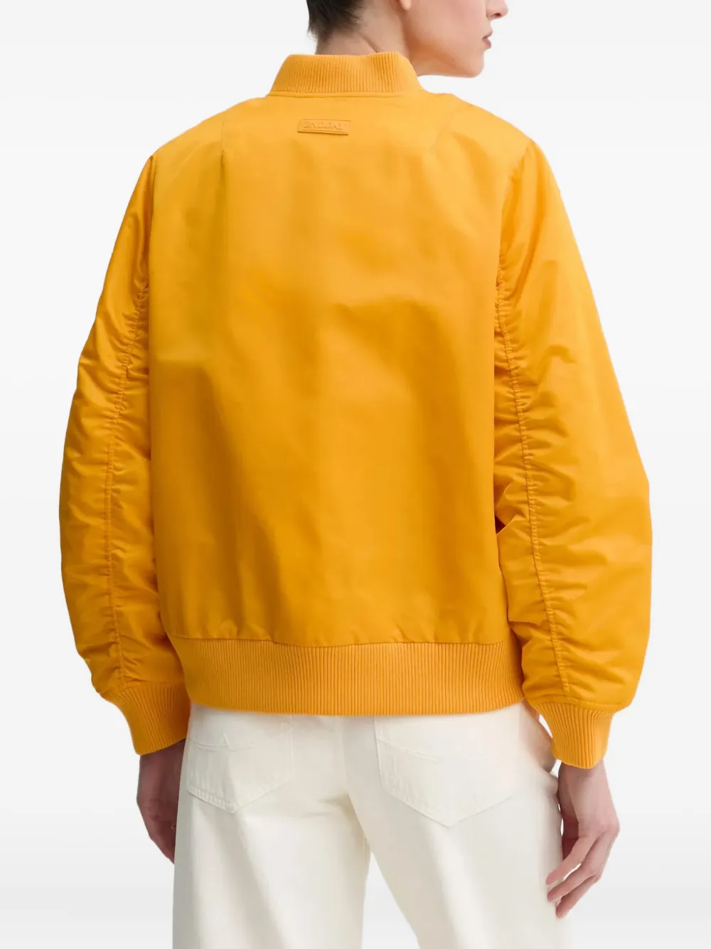 Day Birger Et Mikkelsen Zip Bomber Jacket In Orange
