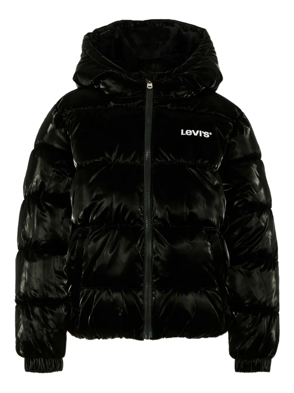 Levi's Kids Donsjack met capuchon Zwart