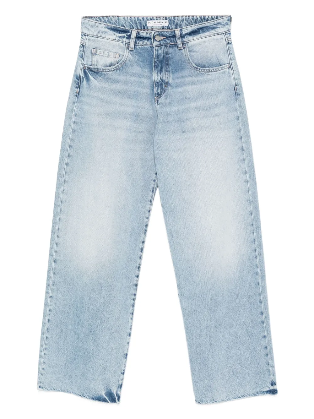 ICON DENIM frayed-edges jeans | Blue | Image 1