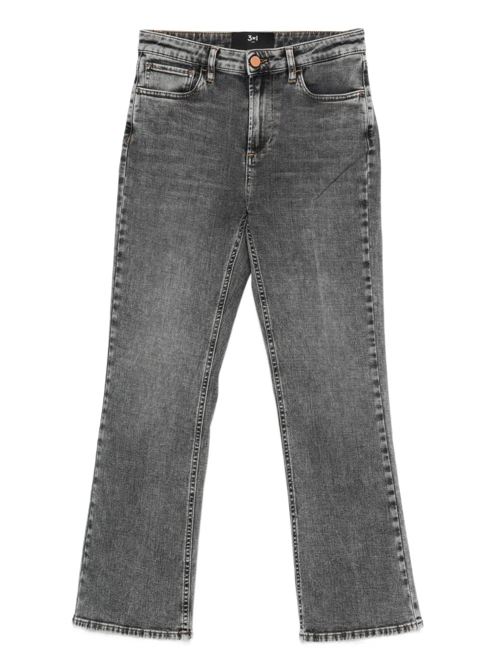 3x1 My Lady cotton jeans | Grey | Image 1