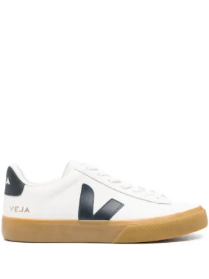 VEJA Campo Chromefree Leather Sneakers | White | FARFETCH RO
