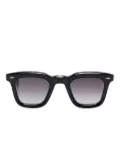 Jacques Marie Mage square-frame sunglasses - Black