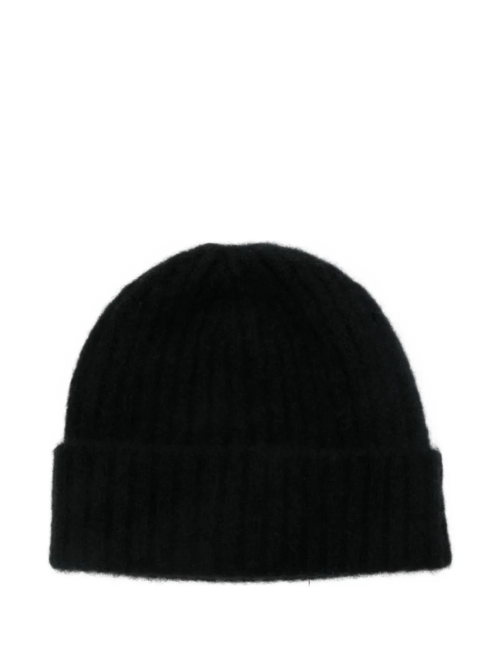 MRZ ribbed-cashmere beanie | Black | Image 1