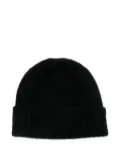 MRZ ribbed-cashmere beanie - Black