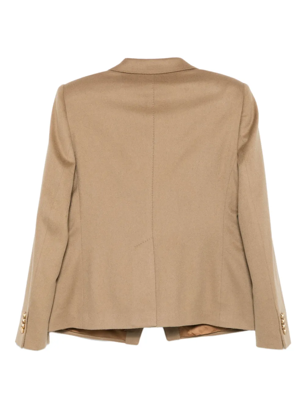 Tagliatore Double-breasted Blazer In Brown