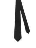 Giorgio Armani detailed tie - Black