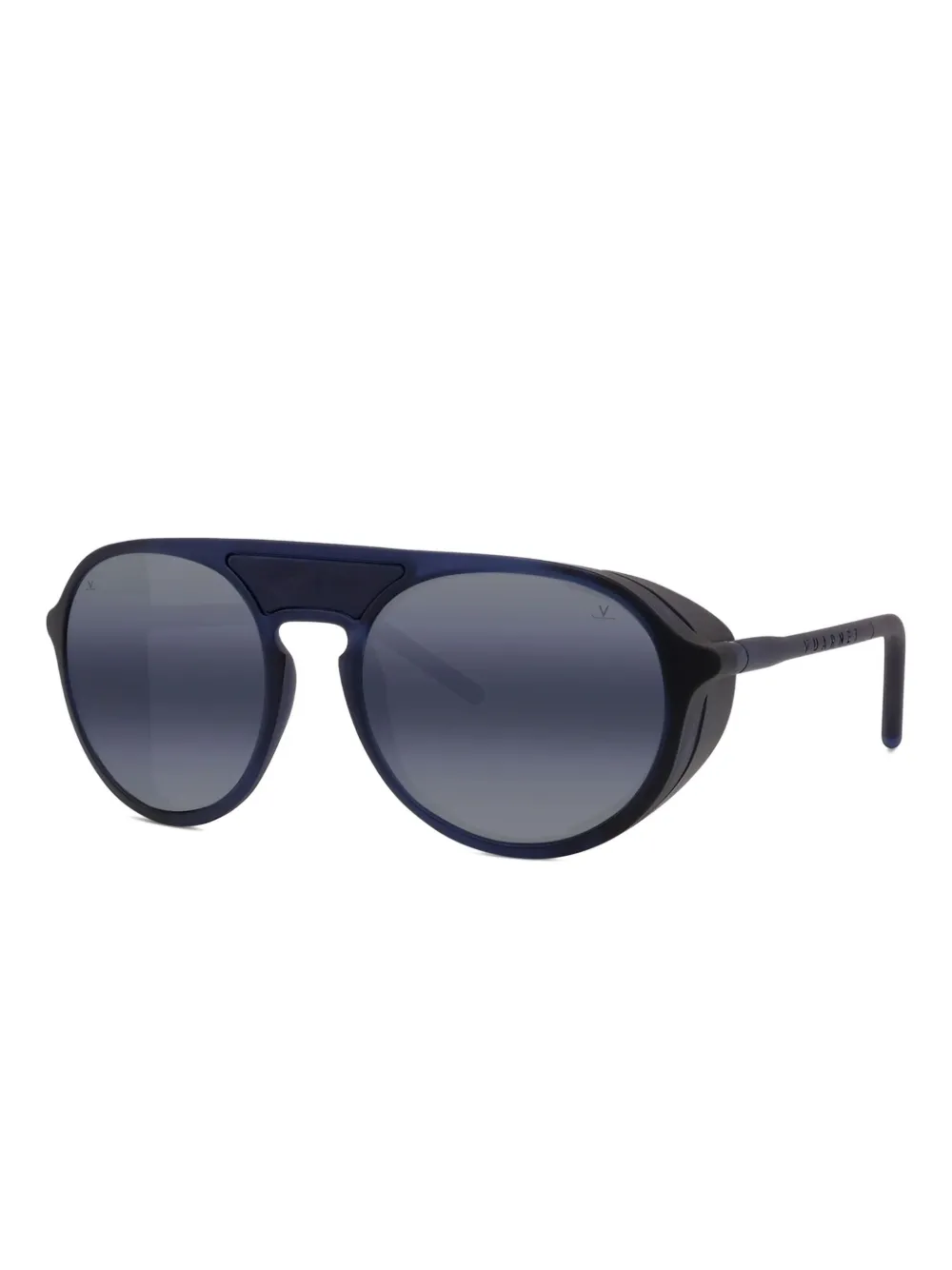 Vuarnet Ice 01 Round-frame Shield Sunglasses