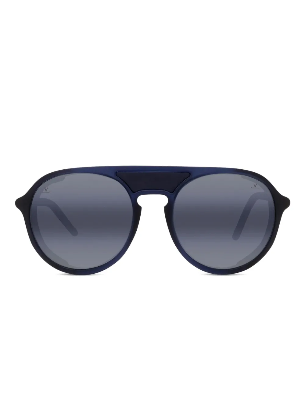 Vuarnet Ice 01 Round-frame Shield Sunglasses