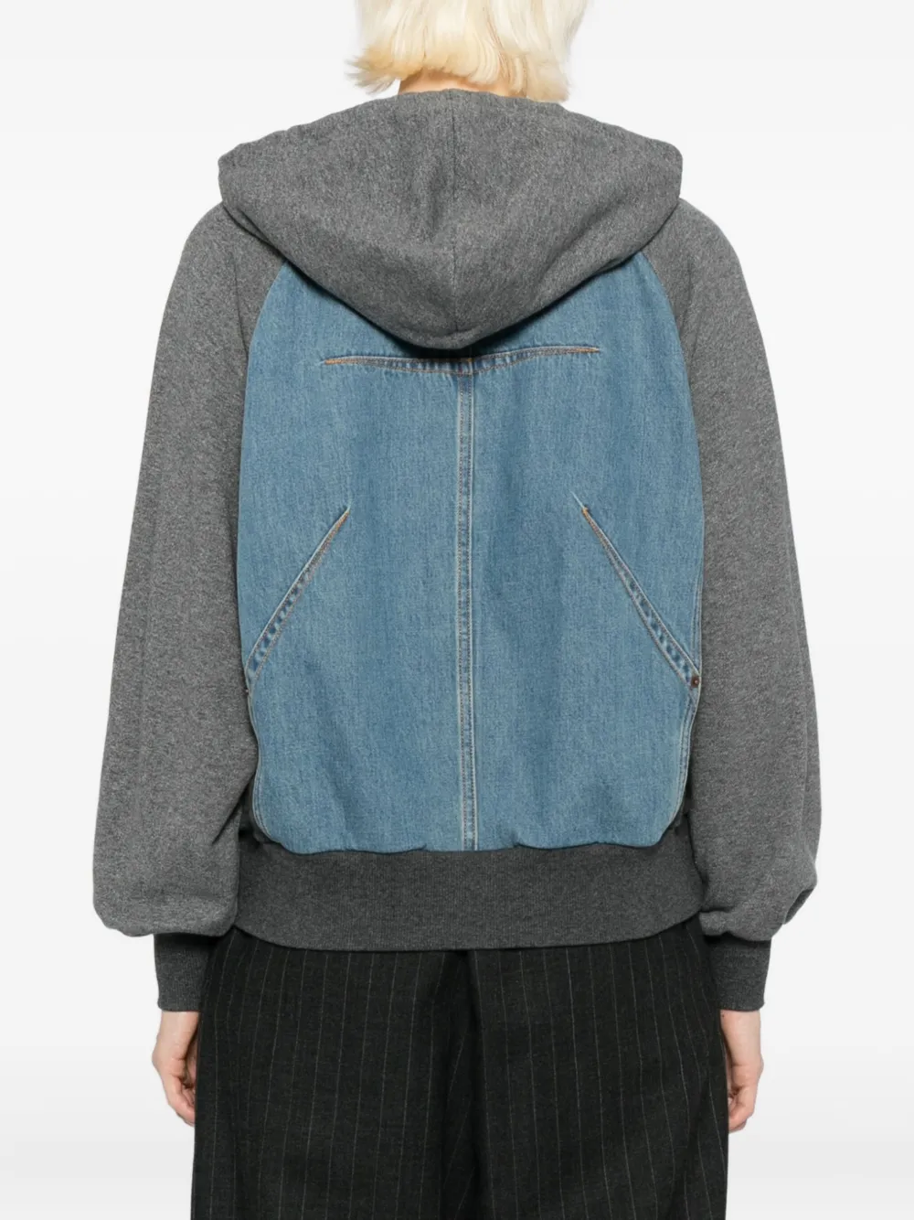 Undercover Jack met patchwork Blauw