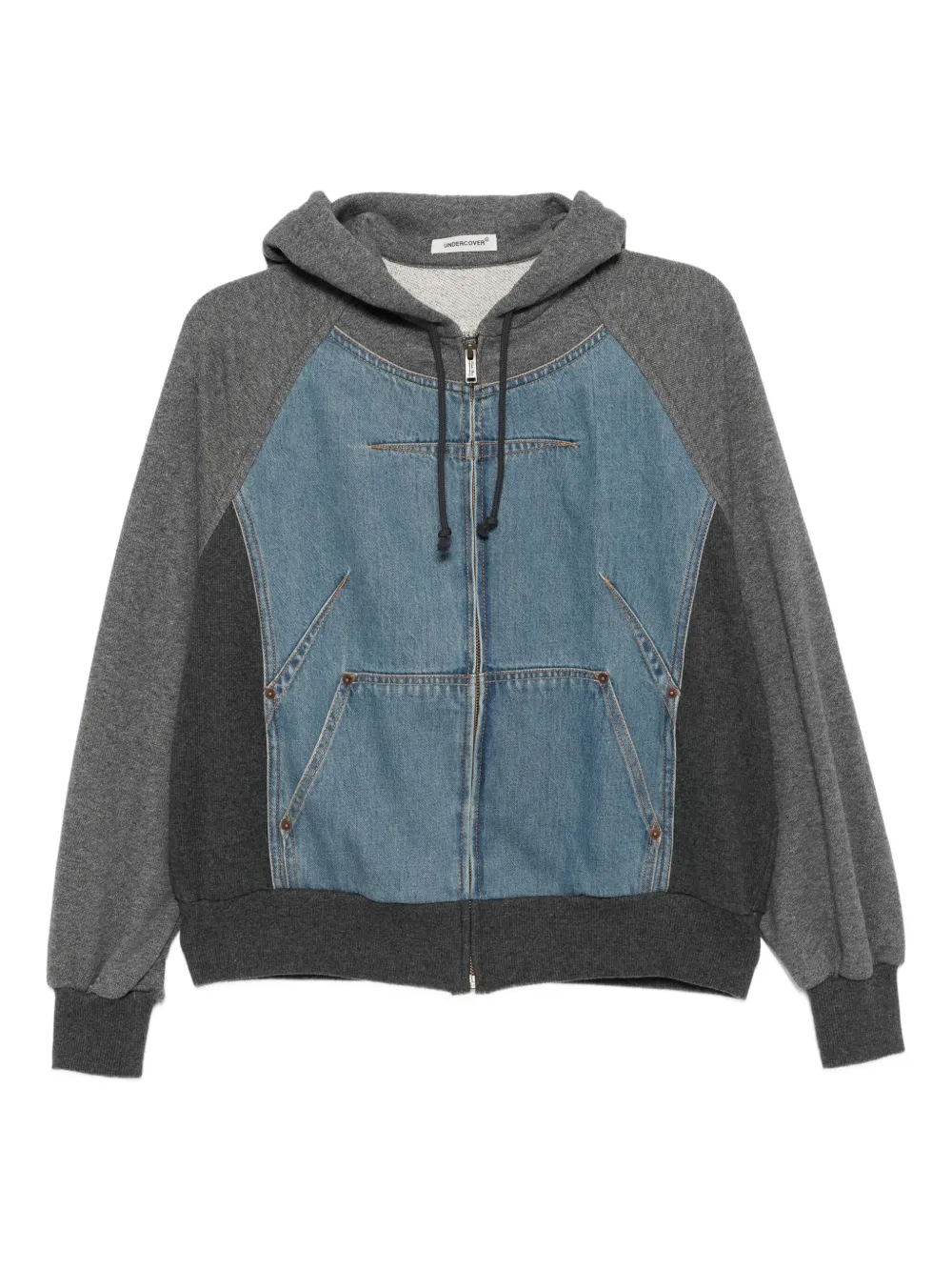 Undercover patchwork jacket | Blue | Image 1