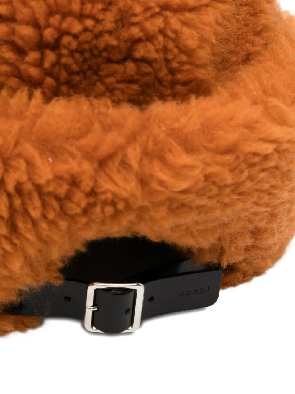 Sacai Wool Hat In Brown