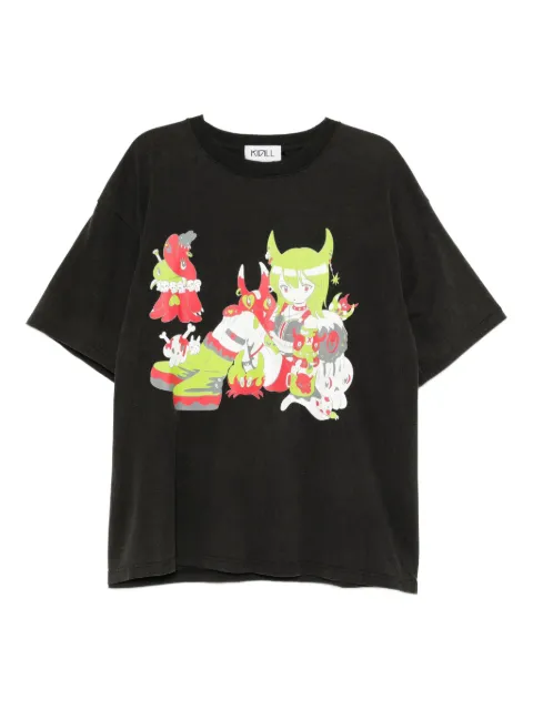 Kidill cartoon-print T-shirt