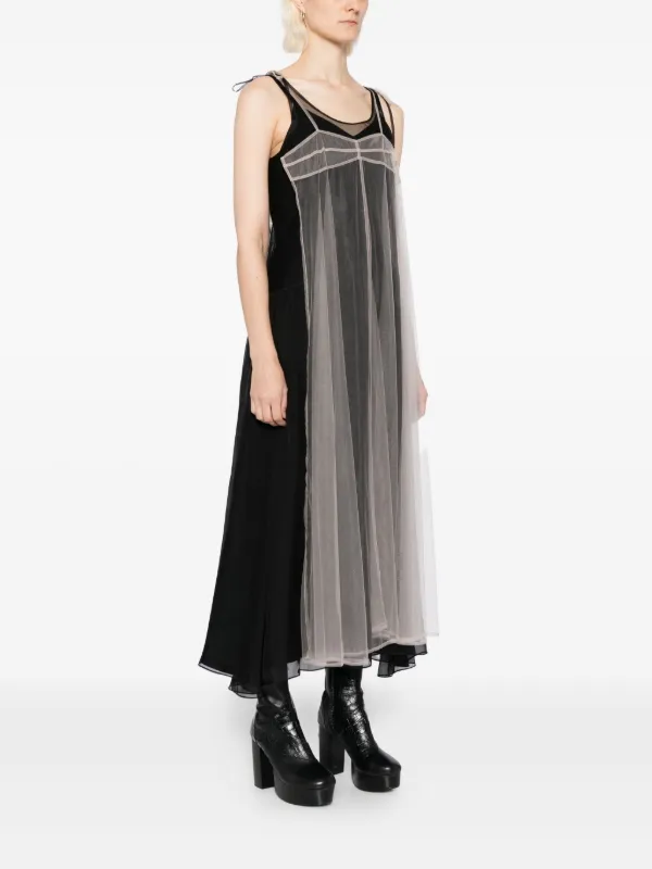 long black ruffle dress Romance Ruffle Dress, in Black Luxe Satin, Size: XL | Show Me Your Mumu