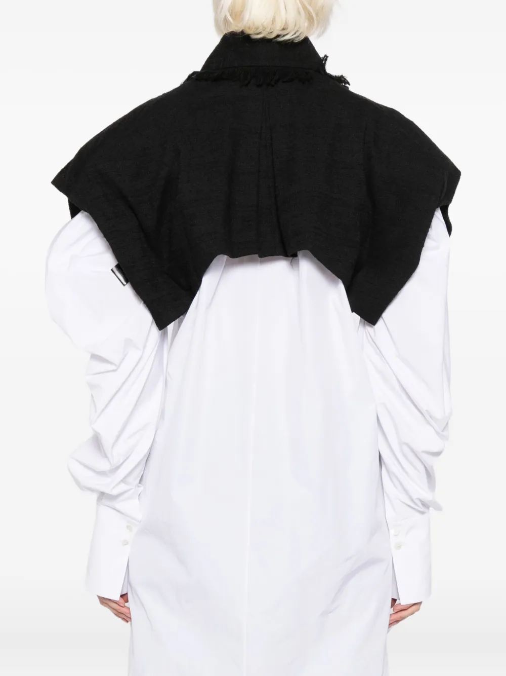 Gaze De Lin Button-up Jacket In Black