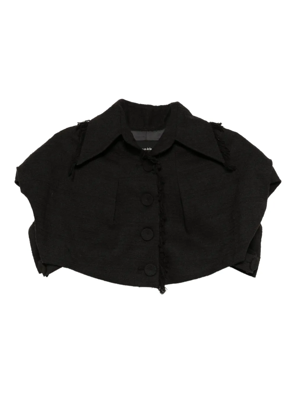 Gaze De Lin button-up jacket | Black | Image 1