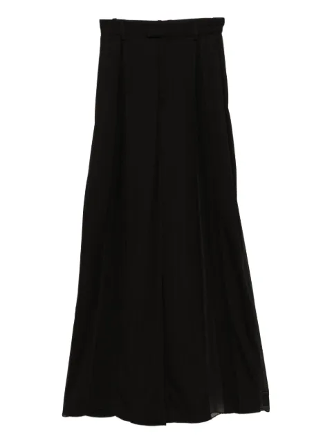 Quetsche sheer panel trousers