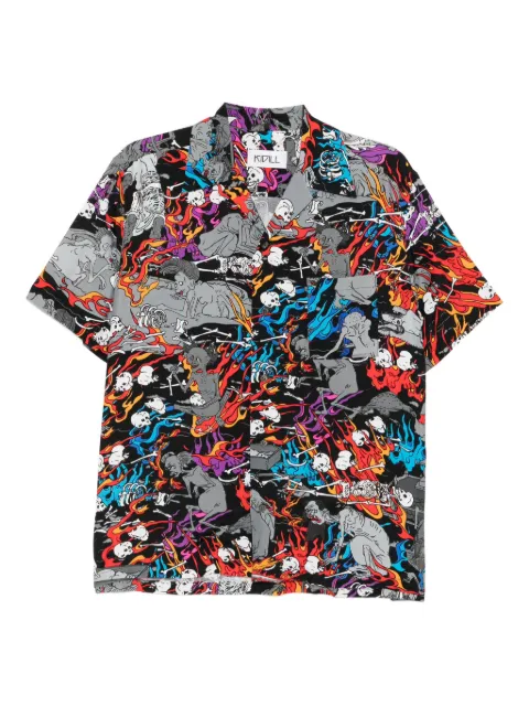 Kidill all-over graphic print shirt 