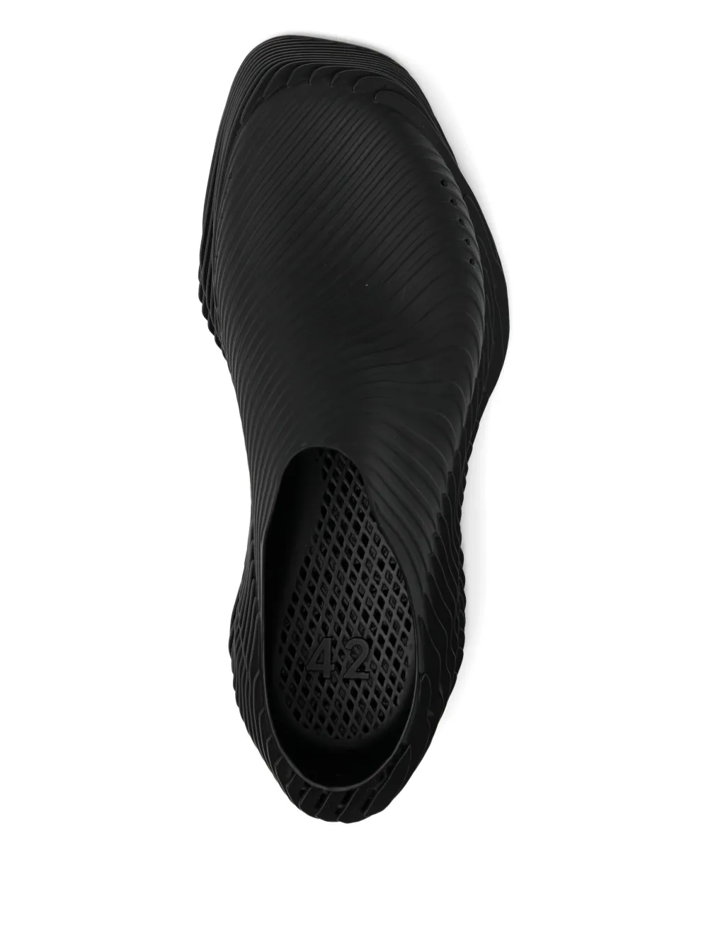 ALIVEFORM Stratum Talon mules Black