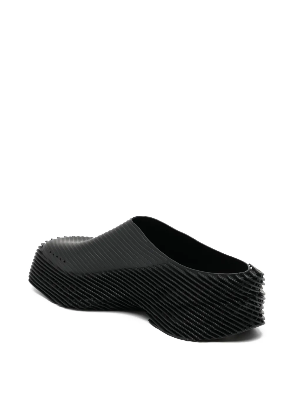ALIVEFORM Stratum Talon mules Black