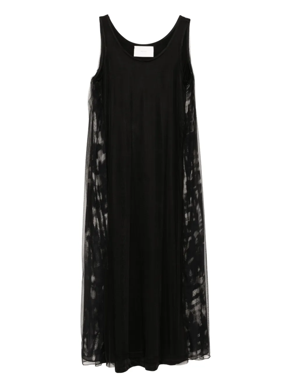 Quetsche vestido con estampado gráfico | negro | Image 1