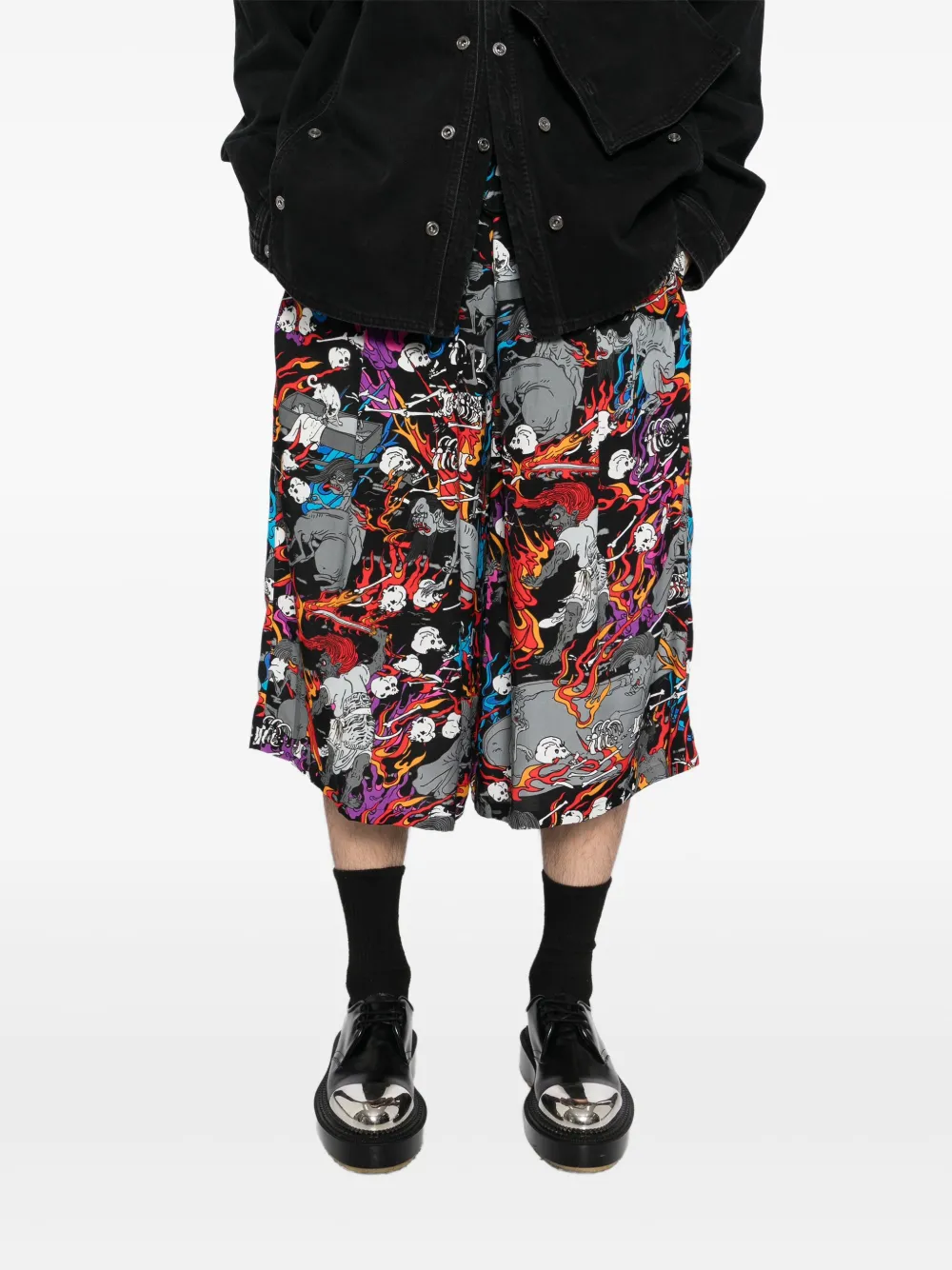 【送料込】Dig Deep スカル スタッズ ショートパンツ Y2K 00s 楽天市場】SKULL WORKSスカルワークス◇SW タトゥーモンキー