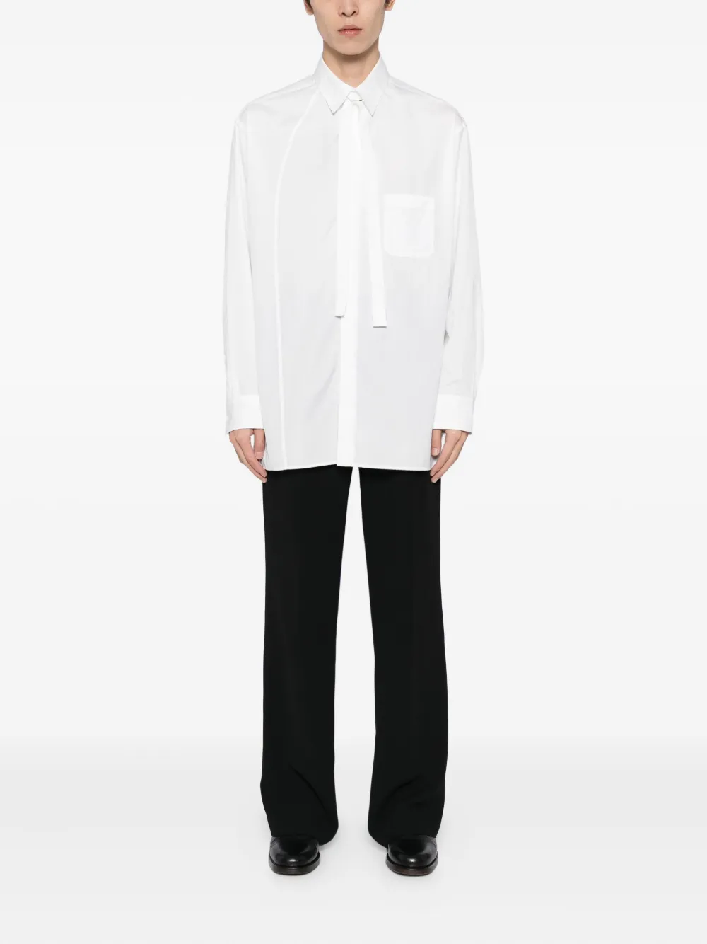 Yohji Yamamoto 100/2 Broad Switching shirt | Image 2