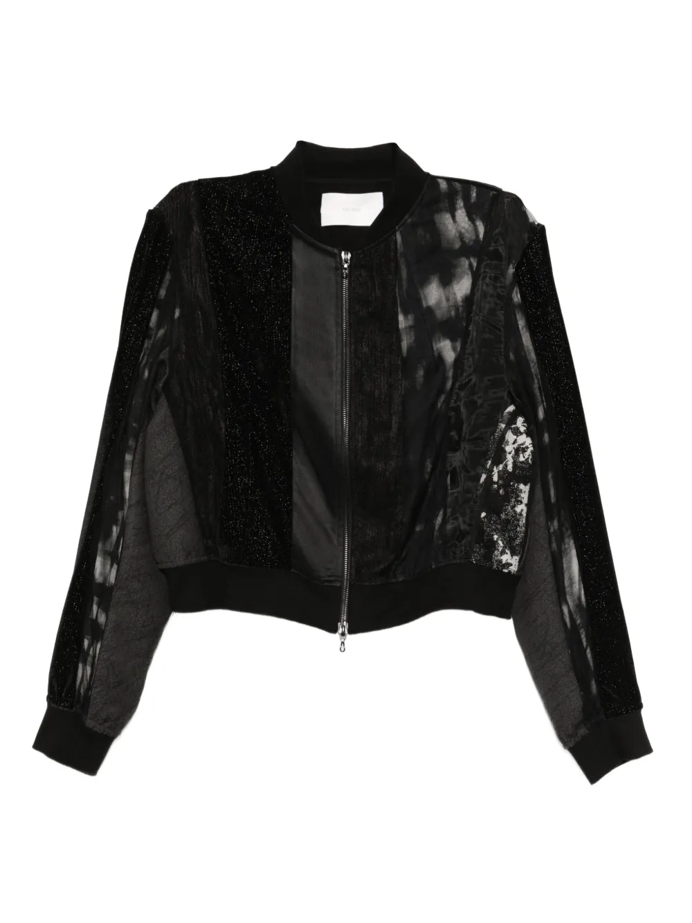 Quetsche double-layer bomber jacket | Black | Image 1